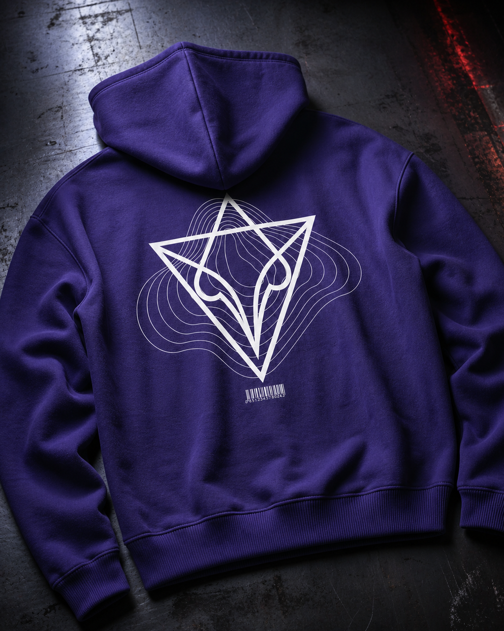 DX:25 / Ultraviolet Graphic Hoodie