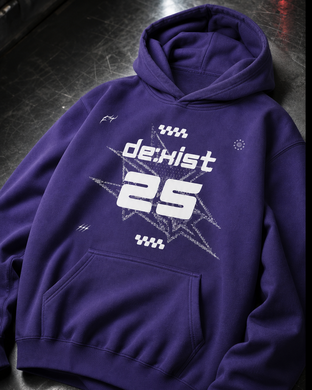 DX:25 / Ultraviolet Graphic Hoodie