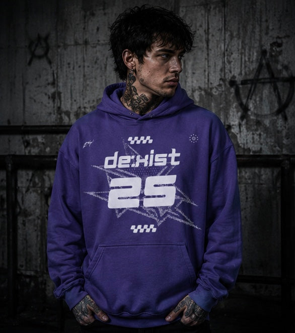 DX:25 / Ultraviolet Graphic Hoodie