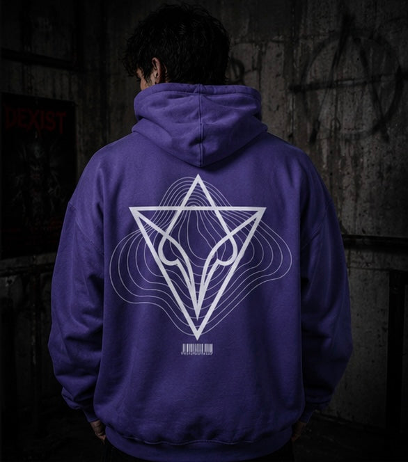 DX:25 / Ultraviolet Graphic Hoodie